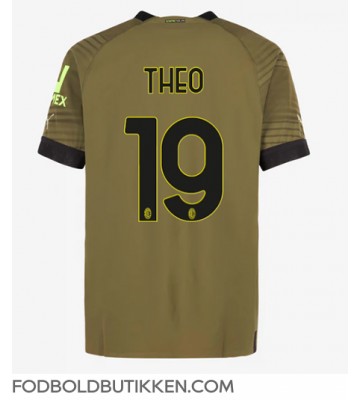 AC Milan Theo Hernandez #19 Tredjetrøje 2022-23 Kortærmet
